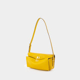 Sac Porté Épaule Paris M - Balenciaga - Cuir - Jaune