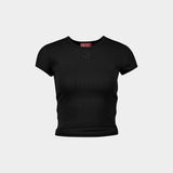 T-Shirt T-Bunny-Tail-S1 - DIESEL - Coton - Noir