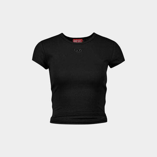 T-Shirt T-Bunny-Tail-S1 - DIESEL - Coton - Noir