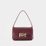 Sac Porté Épaule Soft Dorian - Victoria Beckham - Cuir - Bordeaux