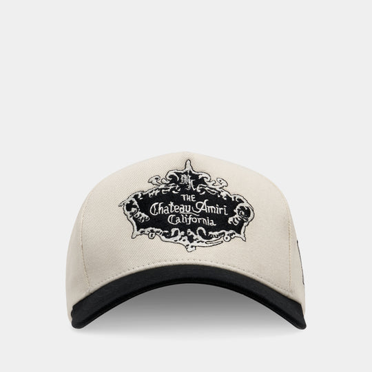 Casquette Chateau Crest - Amiri - Coton - Blanc