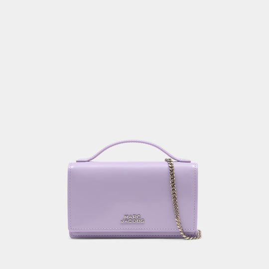 Sac À Bandoulière The Mirror Mini - Marc Jacobs - Cuir - Violet