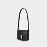 Sac À Bandoulière Grace Small - A.P.C. - Cuir - Noir