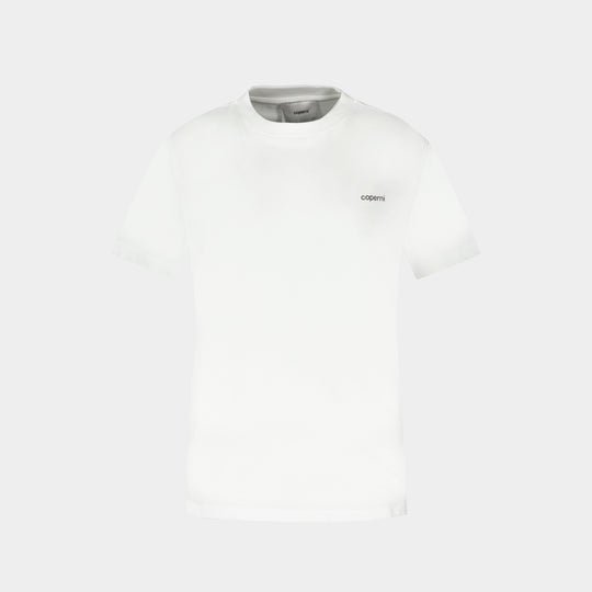 T-Shirt Boxy - Coperni - Coton - Blanc