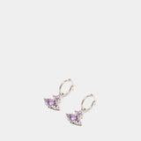 Boucles D'oreilles Feodorita - Vivienne Westwood - Métal - Violet