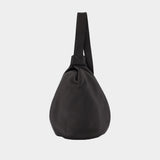 Sac À Bandoulière Tuck Sling S - YOHJI YAMAMOTO - Cuir - Noir