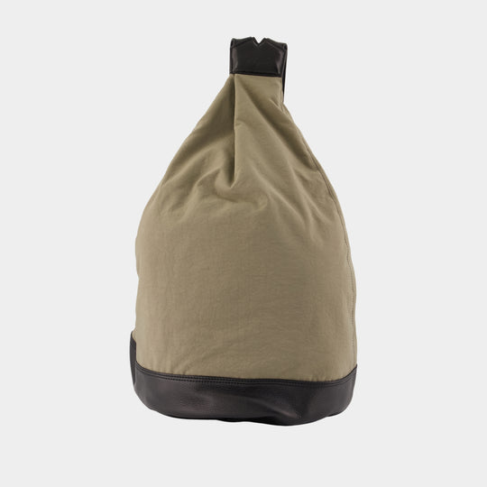Sac À Dos Hakama Tuck - YOHJI YAMAMOTO - Synthétique - Kaki