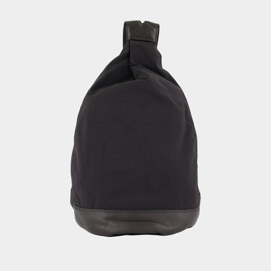 Sac À Dos Hakama Tuck - YOHJI YAMAMOTO - Synthétique - Noir