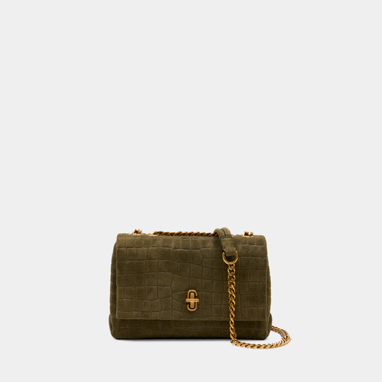 Sac Porté Épaule The Slim Dual Chain - Marc Jacobs - Cuir - Vert