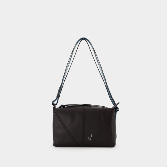 Sac Porté Épaule - Kenzo - Cuir - Noir