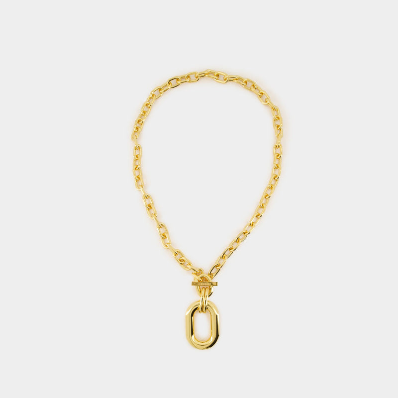 Collier Xl Link - Rabanne - Aluminum - Doré