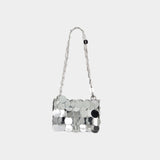 Sac À Main Sparkle Nano - Rabanne - Polyester - Argenté