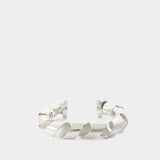 Bracelet XL Link Twist Cuff - Rabanne - Métal - Argenté