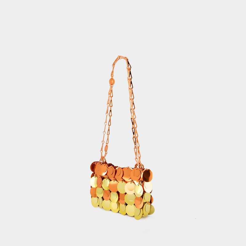 Sac À Main Oversized Sequin - Rabanne - Polyester - Doré