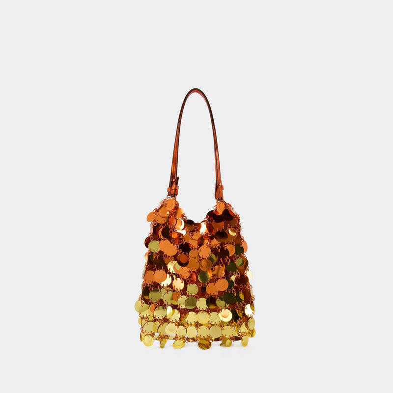 Sac À Main Oversized Sequin - Rabanne - Polyester - Doré