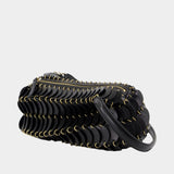 Sac À Bandoulière - Rabanne - Cuir - Noir