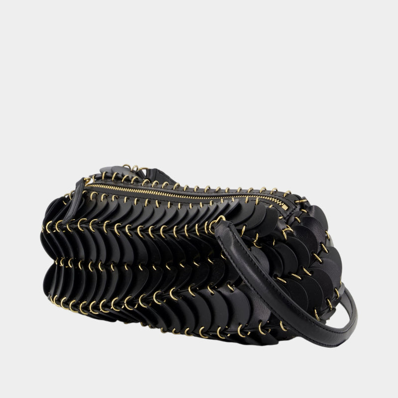 Sac À Bandoulière - Rabanne - Cuir - Noir