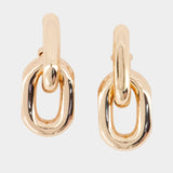 Boucles D'oreilles - Rabanne - Aluminum - Or Rose