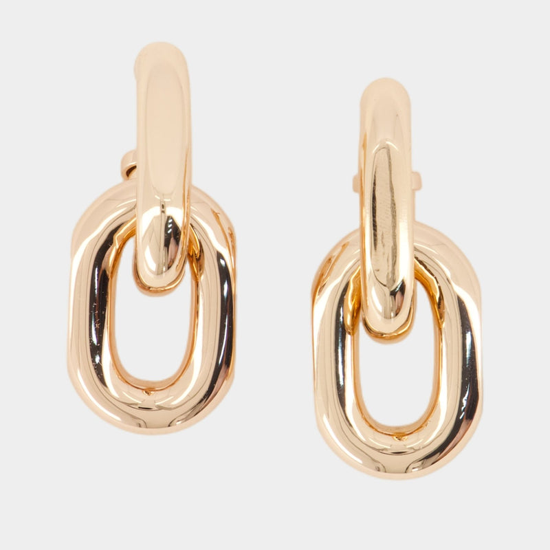 Boucles D'oreilles - Rabanne - Aluminum - Or Rose