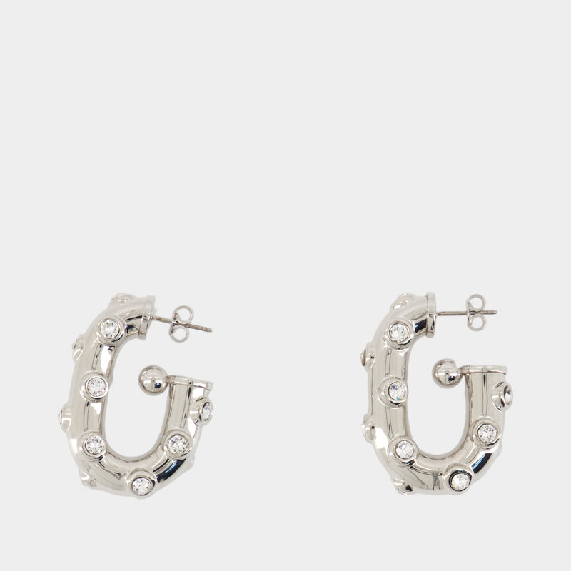 Boucles D'oreilles - Rabanne - Aluminum - Argenté
