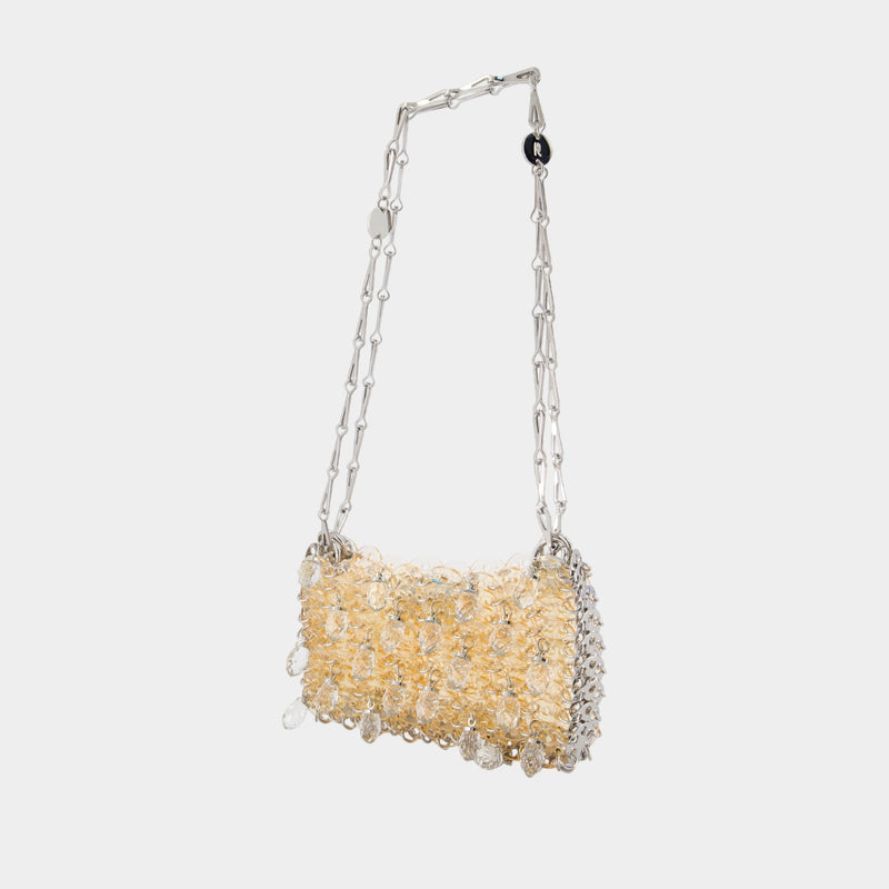 Sac Porté Épaule - Rabanne - Acétate - Rose