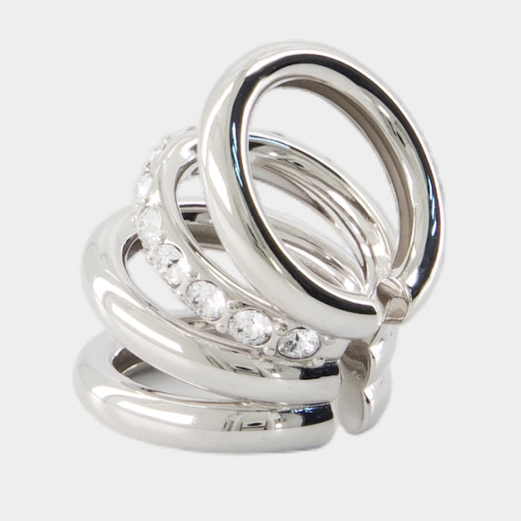 Boucles D'oreilles - Rabanne - Métal - Argenté