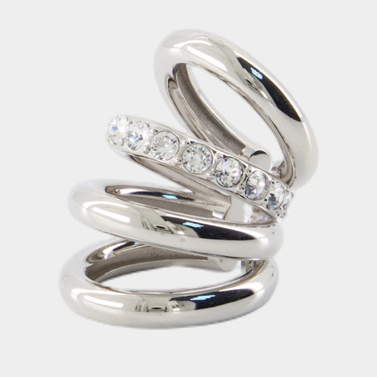 Boucles D'oreilles - Rabanne - Métal - Argenté