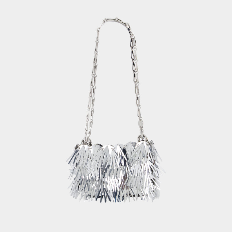 Sac Porté Épaule - Rabanne - Synthétique - Argenté