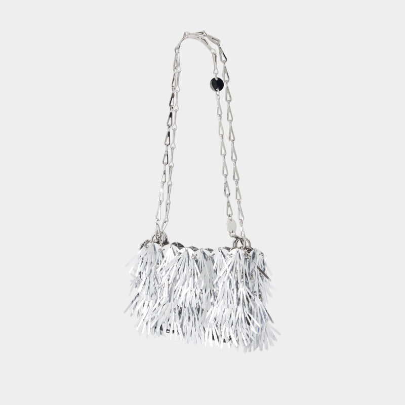 Sac Porté Épaule - Rabanne - Synthétique - Argenté