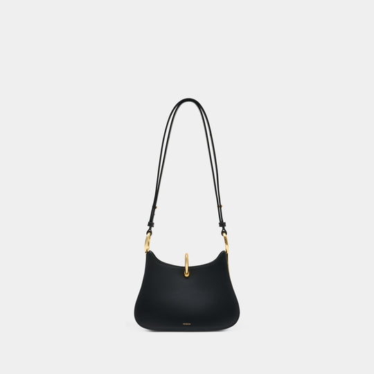 Sac Porté Épaule Ring Small - Rabanne - Cuir - Noir