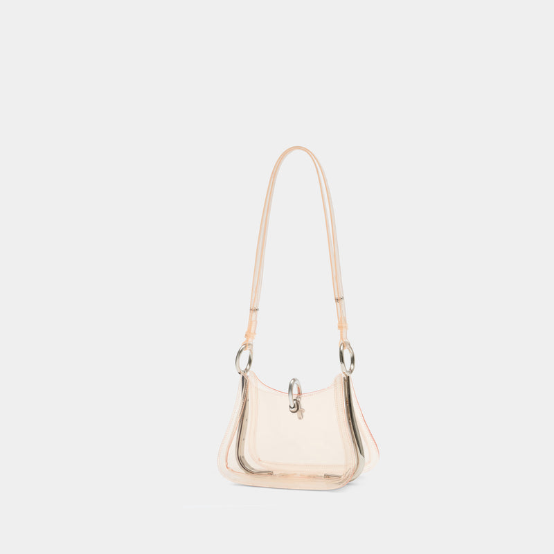 Sac Porté Épaule Ring Small - Rabanne - Synthétique - Rose