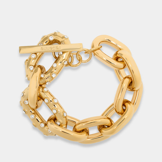 Bracelet - Rabanne - Métal - Doré