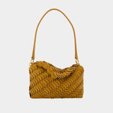 Sac Porté Épaule - Rabanne - Cuir - Marron
