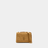 Sac Porté Épaule The Slim Dual Chain - Marc Jacobs - Cuir - Beige