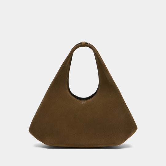 Sac Porté Épaule Folded Bag - Coperni - Cuir - Marron