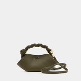 Sac À Main Bou Mini - Ganni - Synthétique - Kaki
