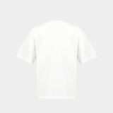 T-Shirt Cn Ss - Jil Sander - Coton - Blanc