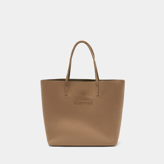 Sac De Voyage Studio - Vivienne Westwood - Cuir - Beige