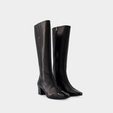 Bottes Malaga en Cuir Noir