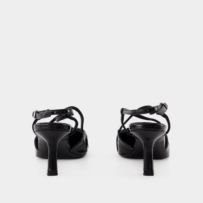 Sandales Neri - Carel - Cuir - Noir