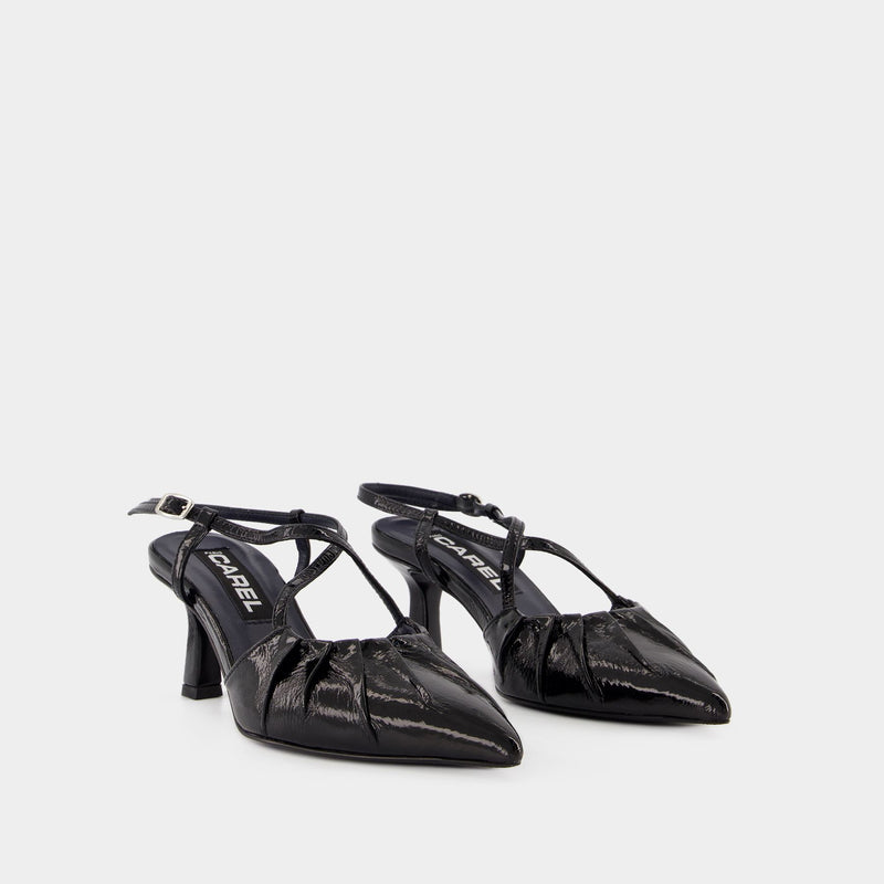 Sandales Neri - Carel - Cuir - Noir