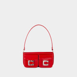 Sac Porté Épaule Mimi - Carel - Cuir - Rouge