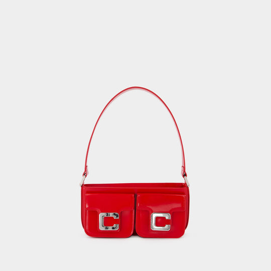 Sac Porté Épaule Mimi - Carel - Cuir - Rouge