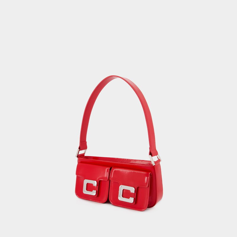 Sac Porté Épaule Mimi - Carel - Cuir - Rouge