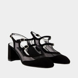 Sandales Bananight - Carel - Cuir - Noir