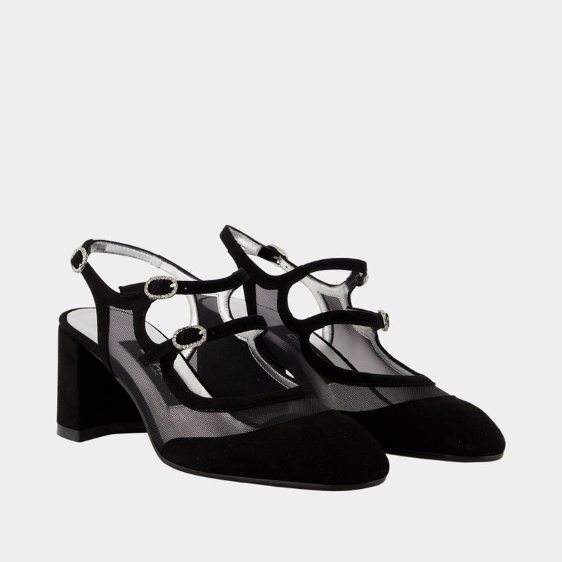 Sandales Bananight - Carel - Cuir - Noir