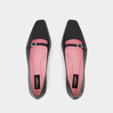 Ballerines Emilie - Carel - Cuir - Noir