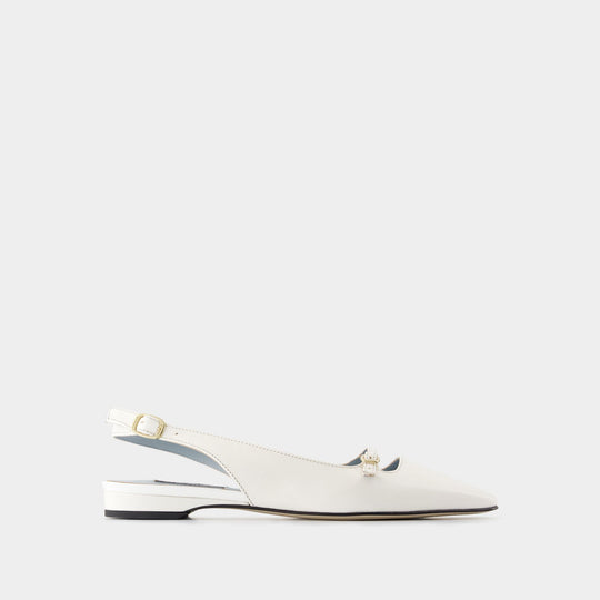 Sandales Ninon - Carel - Cuir - Blanc