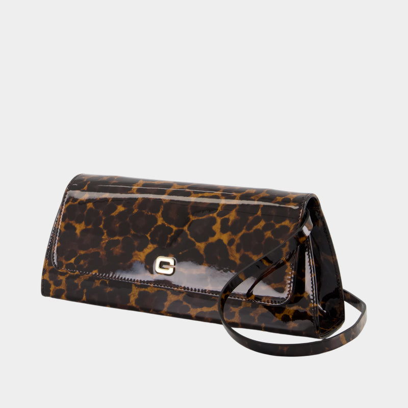 Sac Porté Épaule Madeleine - Carel - Cuir - Léopard