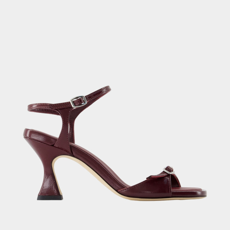 Sandales Celeste - Carel - Cuir - Bordeaux